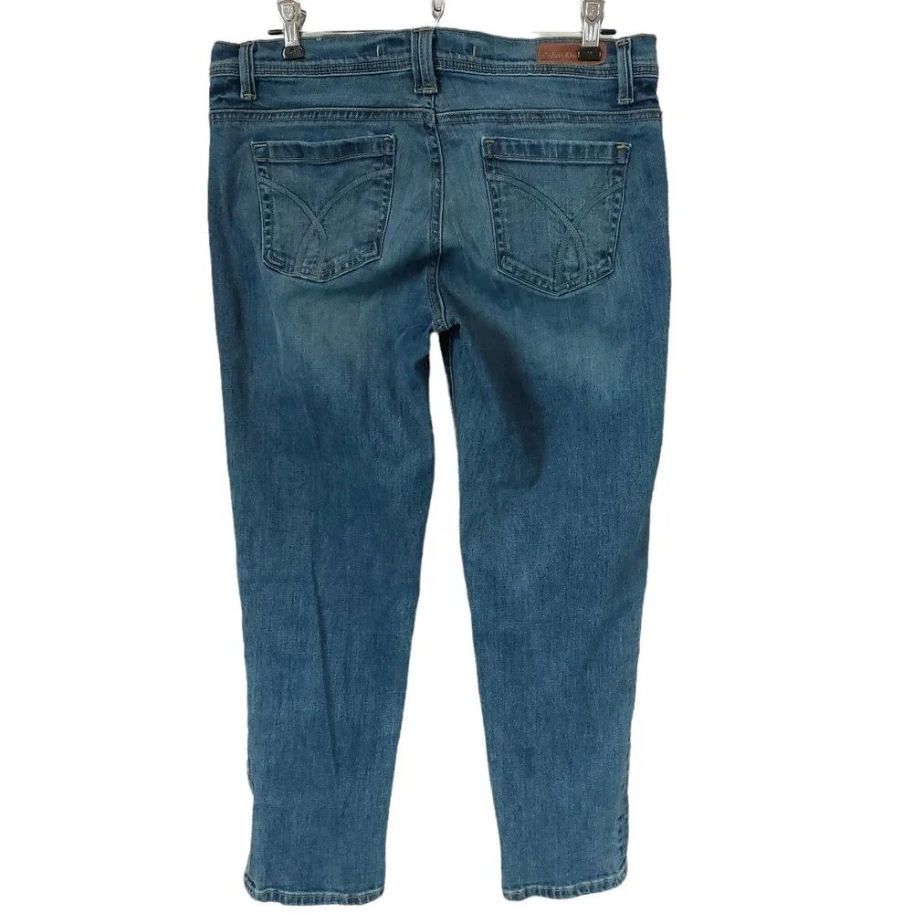 Calvin Klein Skinny Crop jeans Size 8 - Picture 2 of 5